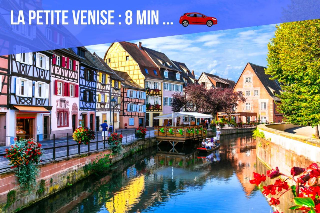 Le Green St Léon : Lit Queen Size * WIFI * Idéal Couple Colmar Exterior foto